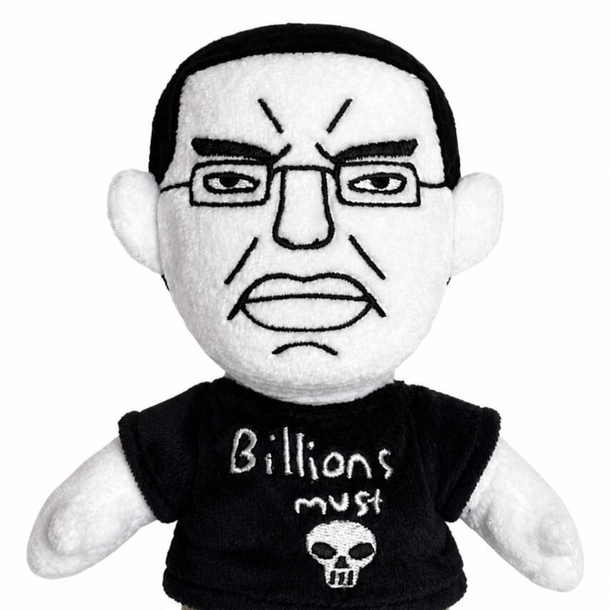 Billions must die plush chud plush